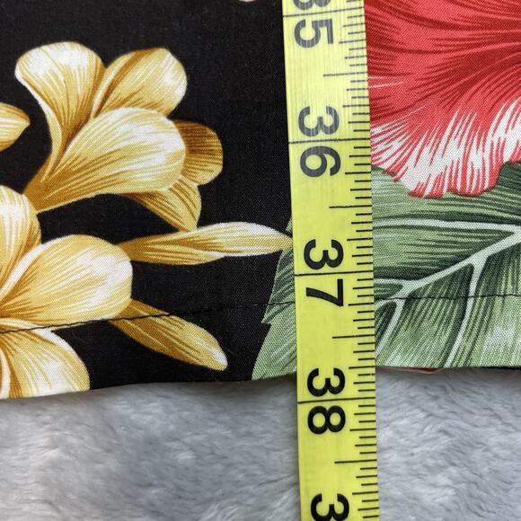 Vintage Bishop St Apparel Hawaiian Dress Womens M Tropical Floral Sleeveless 90s - Picture 5 of 5